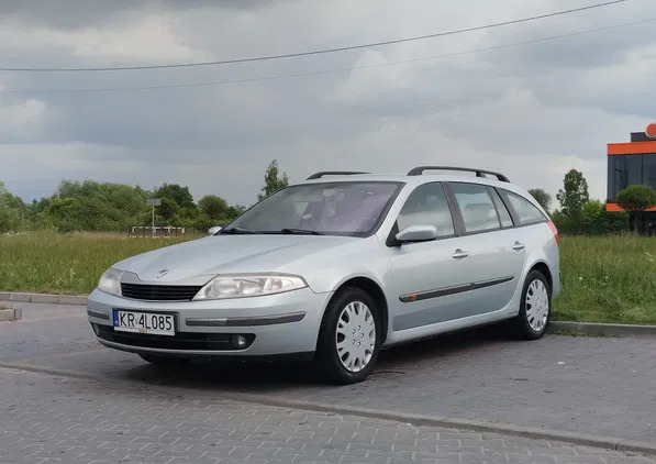 samochody osobowe Renault Laguna cena 4300 przebieg: 269000, rok produkcji 2002 z Kraków